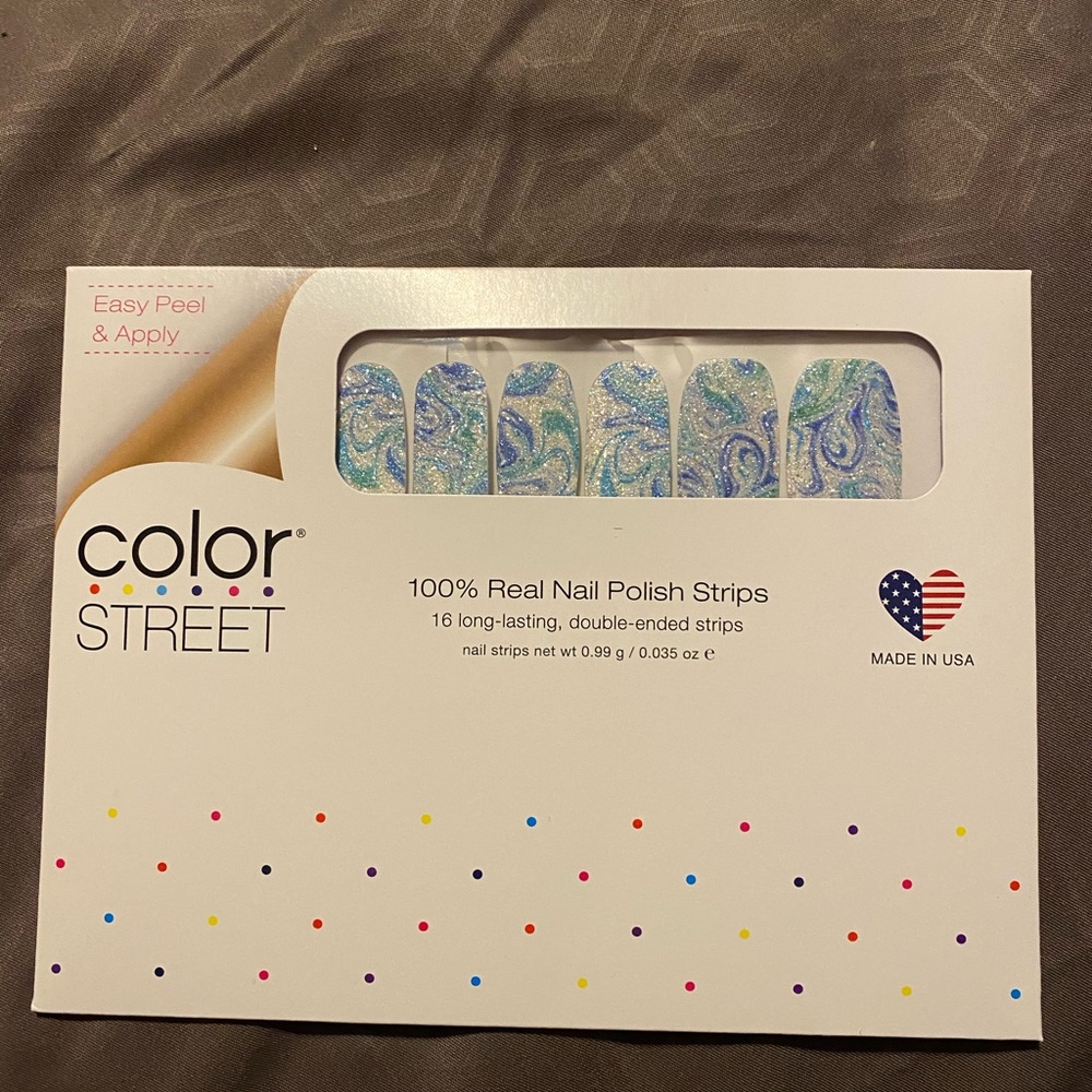 Color street nail polish strips